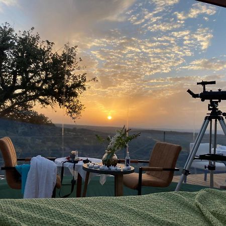 Eco-Lodge En La Reserva Privada Campanarios De Azaba - Proyecto De Conservacion Espeja エクステリア 写真