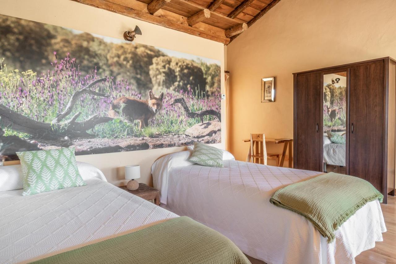 Eco-Lodge En La Reserva Privada Campanarios De Azaba - Proyecto De Conservacion Espeja エクステリア 写真