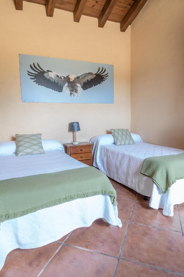 Eco-Lodge En La Reserva Privada Campanarios De Azaba - Proyecto De Conservacion Espeja エクステリア 写真